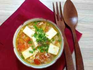 Cách nấu súp cá đậu phụ ngọt ngon