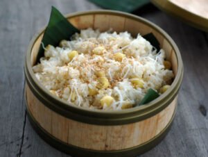 Cách nấu xôi dừa kiểu mới ngọt thơm bữa sáng đầu tuần