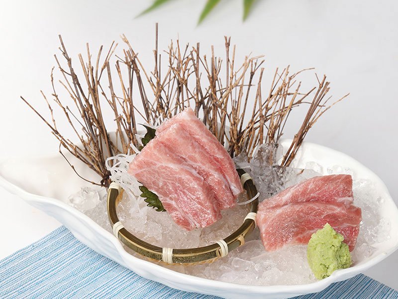 Sashimi bụng cá ngừ