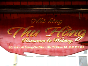 Đặt tiệc tại nhà hàng hải sản Thu Hằng